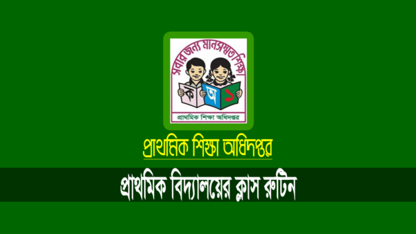 DPE Primary School Class Routine 2021