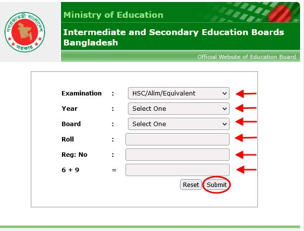 All Education Board Online SSC Result 2025 All Board Online SSC Result 2025