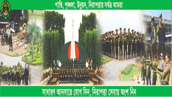 আনসার নিয়োগ সার্কুলার ২০২২ (৬ষ্ঠ ধাপ)
