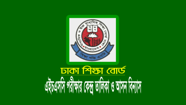 এইচএসসি পরীক্ষার কেন্দ্র তালিকা ২০২২