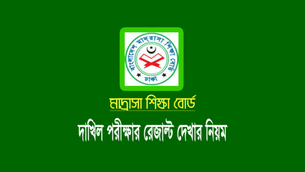 দাখিল পরীক্ষার রেজাল্ট দেখার নিয়ম