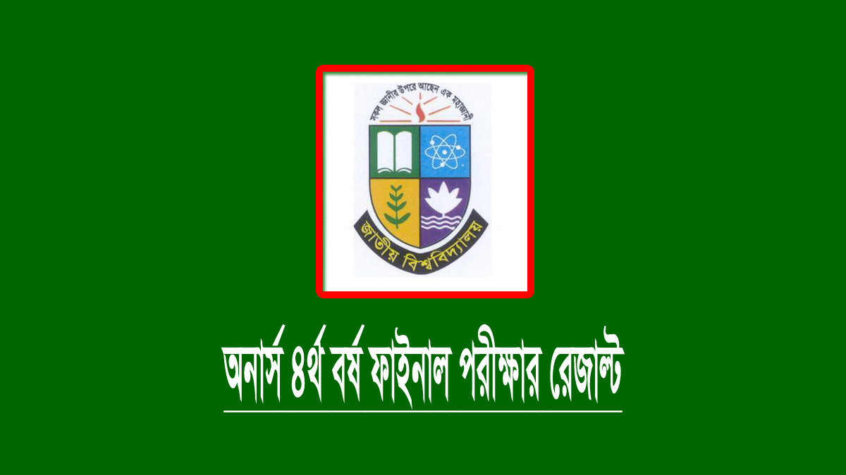 অনার্স ৪র্থ বর্ষের পরীক্ষার রেজাল্ট ২০২৩